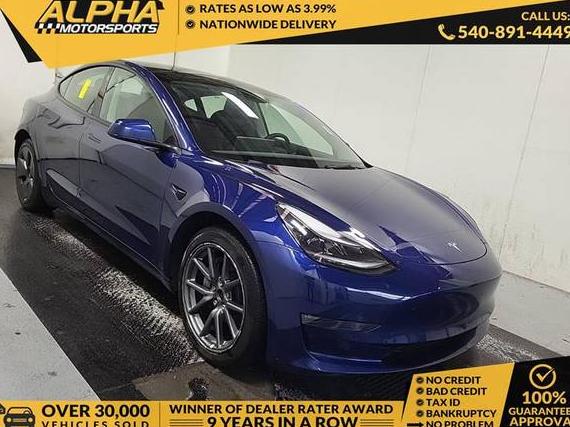 TESLA MODEL 3 2022 5YJ3E1EB1NF265209 image